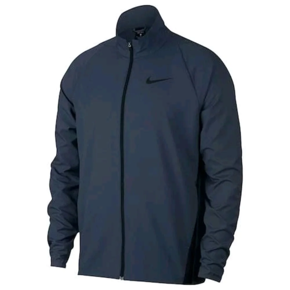 Nike Men's Gray Windbreaker Jacket Sz L